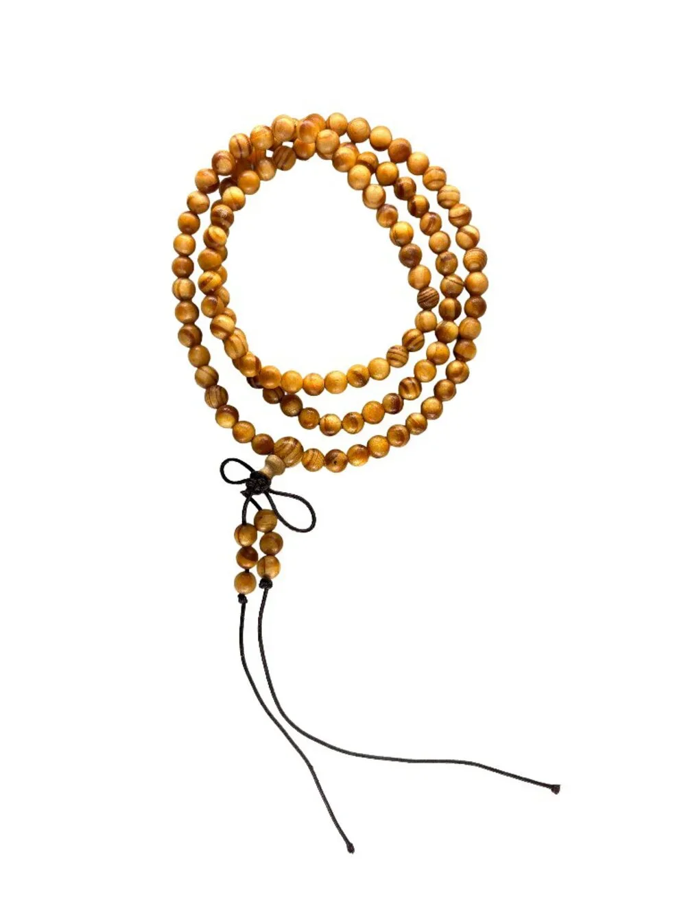 Natural Blood Dragon Wood 6mm 108 Beads Mala Prayer Bracelet Necklace 12g